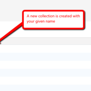 Collection with extended attribute