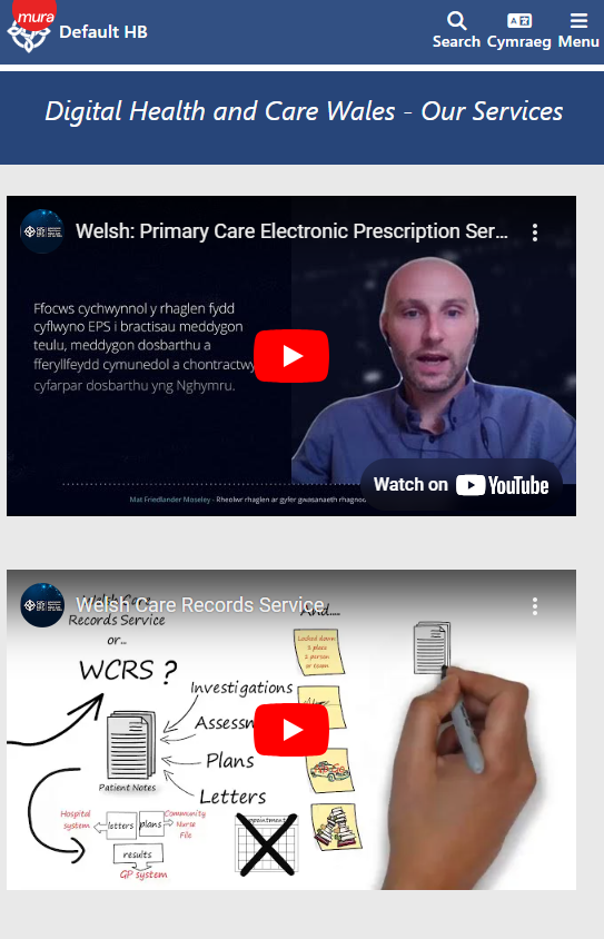 YouTube Plugin Overview - CMS Support