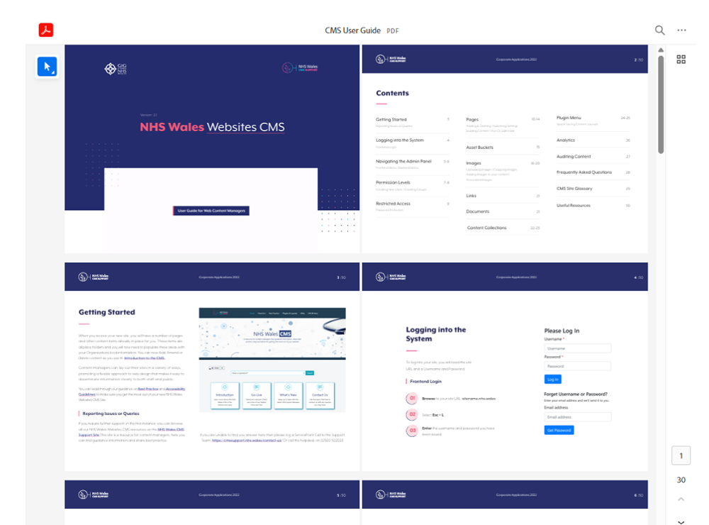 PDF Embed Viewer Overview - CMS Support