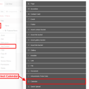 Select the Content Type