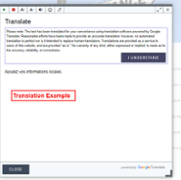 ReadSpeaker - Translate Example