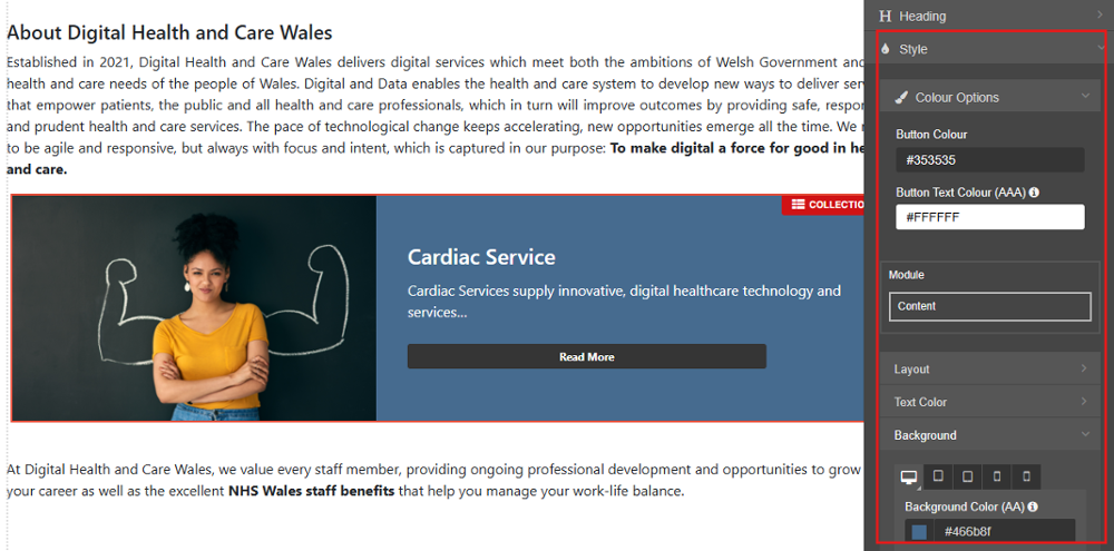 Single Content 3 Overview - CMS Support