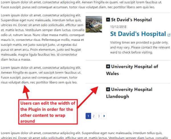 FAQ Layout Overview - CMS Support