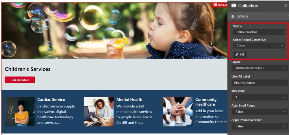 Multi Content 3 Overview - CMS Support