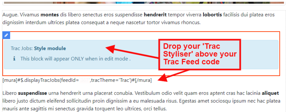 How Do I Add Trac Feed - CMS Support
