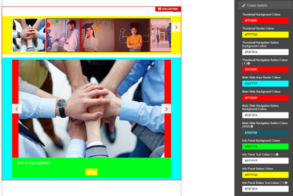 Image Gallery Overview - CMS Support