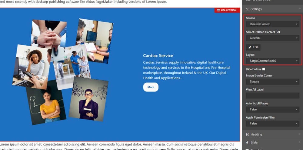 Single Content 6 Overview - CMS Support
