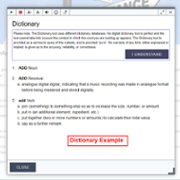 ReadSpeaker - Dictionary Example