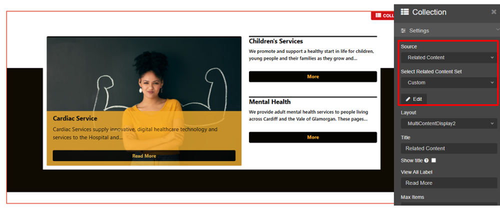 Multi Content 2 Overview - CMS Support