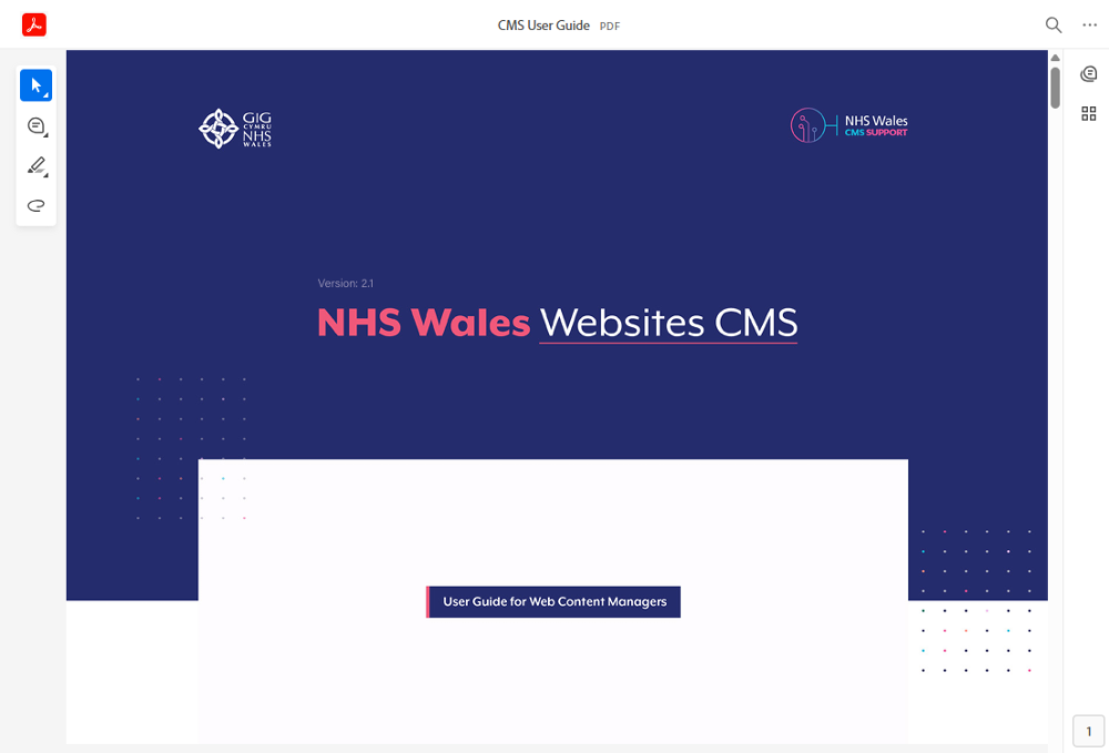 PDF Embed Viewer Overview - CMS Support