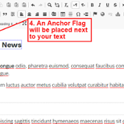 Anchor Links - Anchor Flag